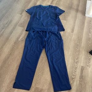 Navy scrubs